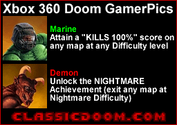 Xbox 360/XBLA Doom GamerPics