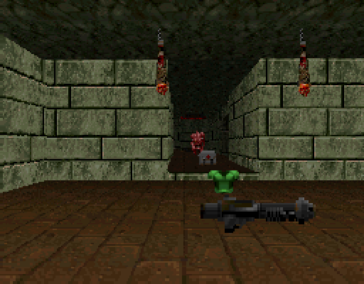 PlayStation Doom level 19, HOUSE OF PAIN: Start screen